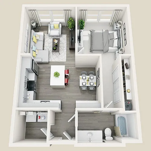 Floor plan 1AE