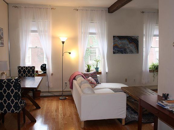 Three large windows. Extra high ceilings.