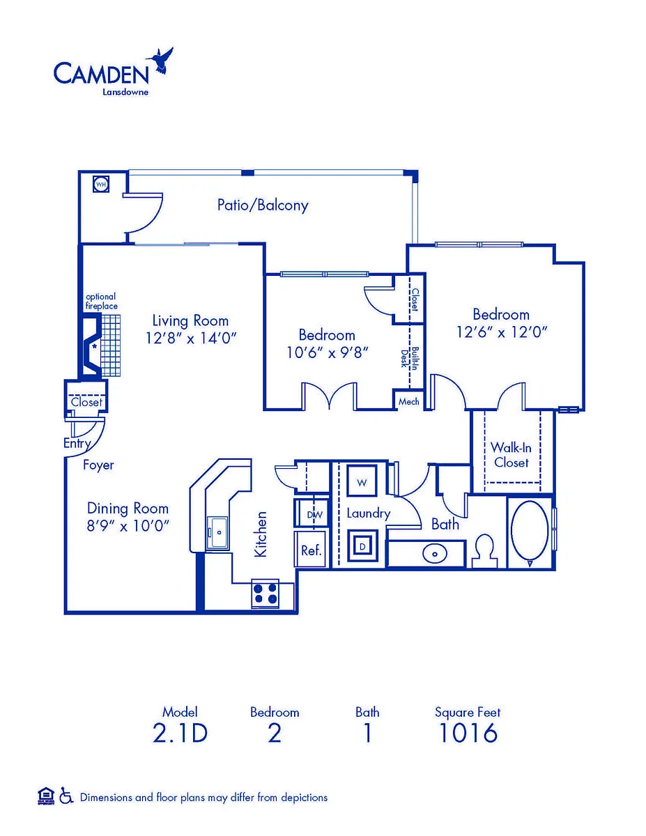 Floor plan 21D