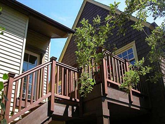 Your private staircase up to the loft.