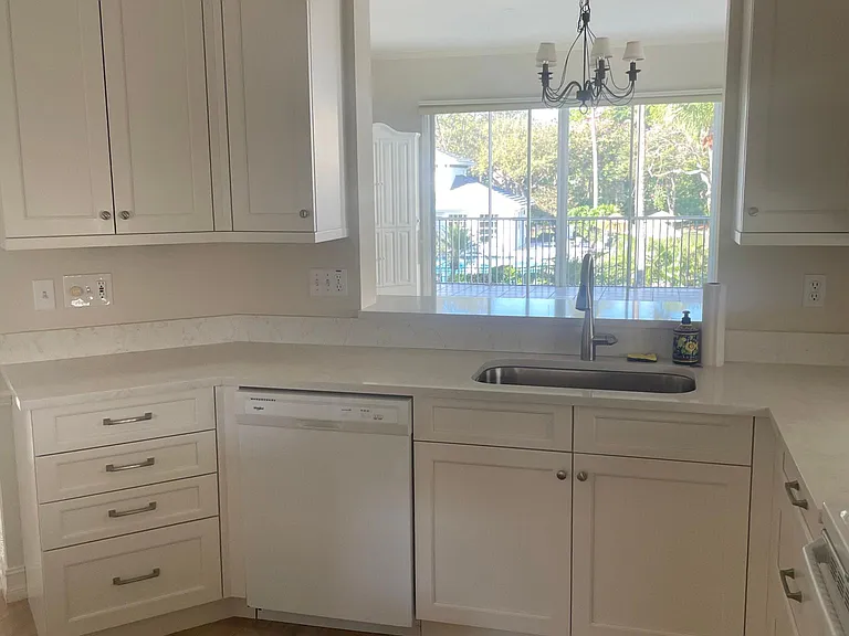 View from kitchen