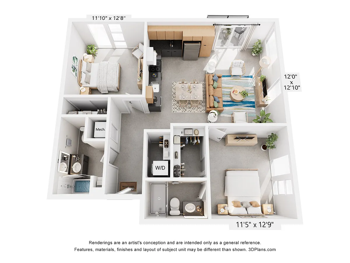 Floor plan Woods