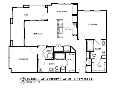 Floor plan B4