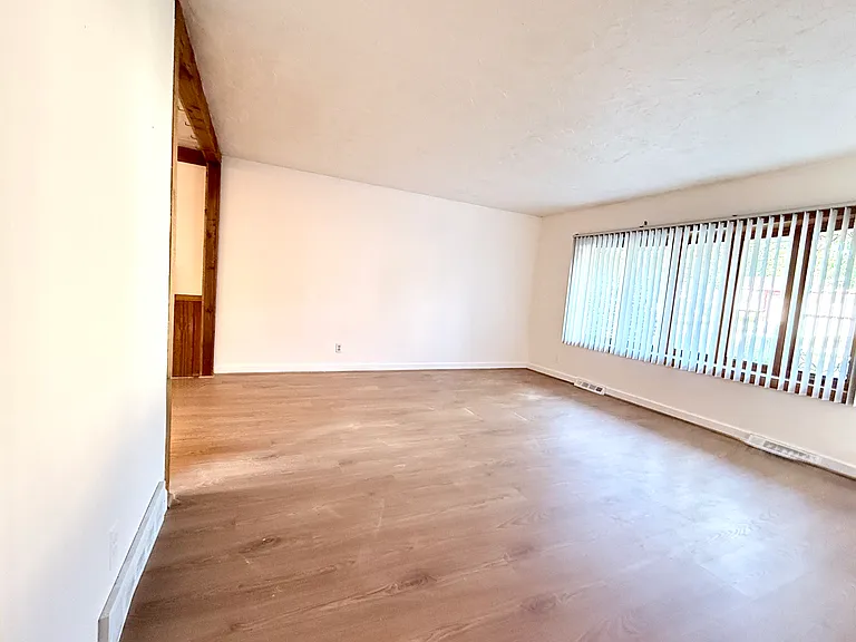Living Room with Large Bay window