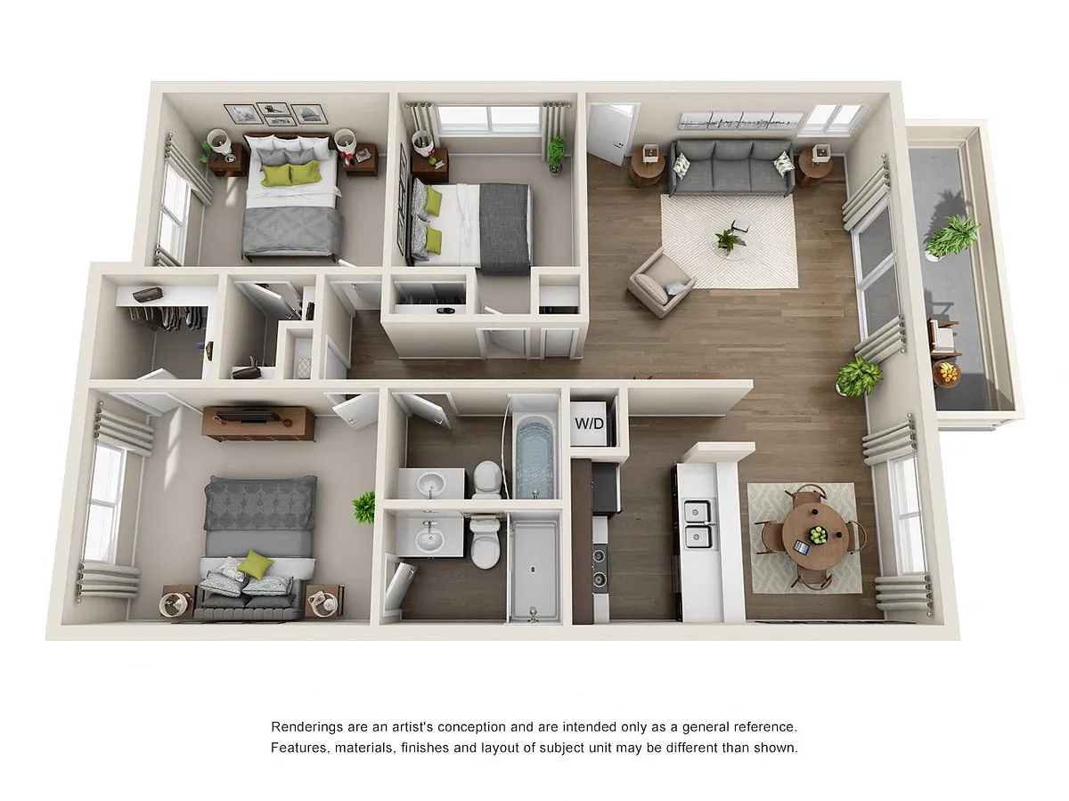 Floor plan Magnolia