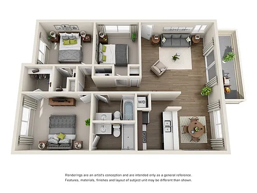 Floor plan Magnolia