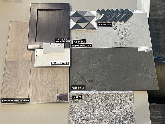 Design selections for this home