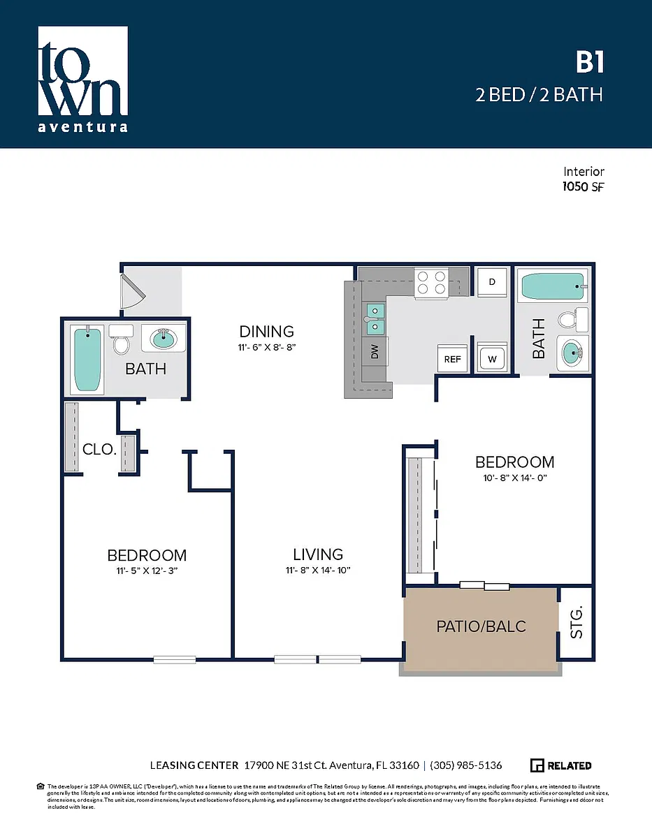Floor plan B1