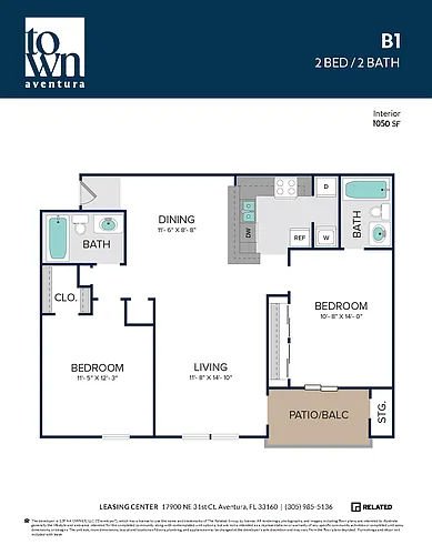 Floor plan B1