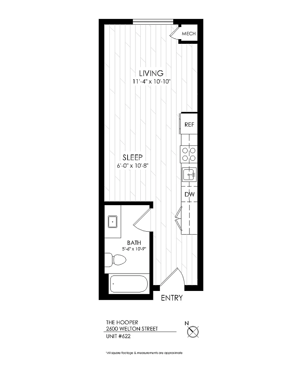 Floor plan Studio
