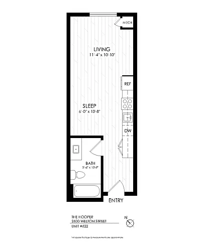 Floor plan Studio