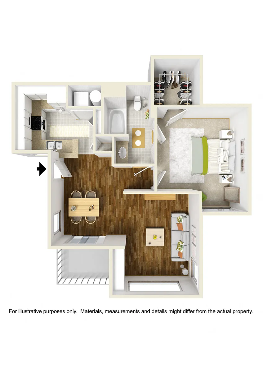 Floor plan A1
