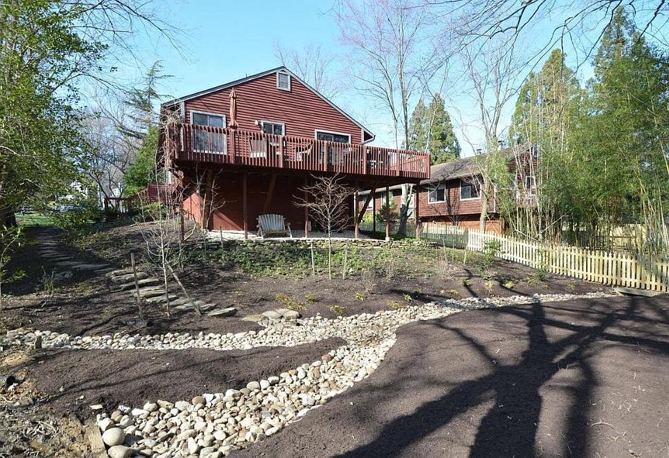 Gorgeous backyard views from wraparound deck
