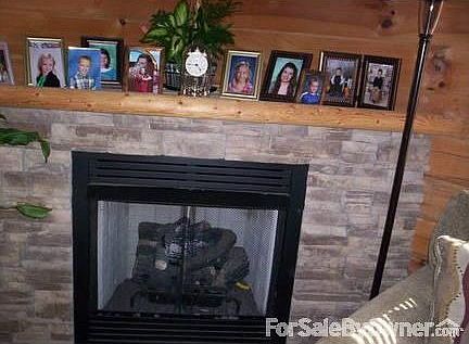 Propane FirePlace : Propane and Propane tank included with home. Fireplace warms the entire cabin!