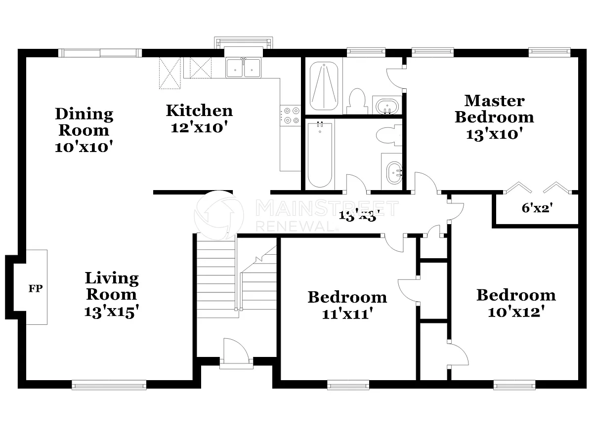 Floor Plan - 18425 E Arrowhead Ln