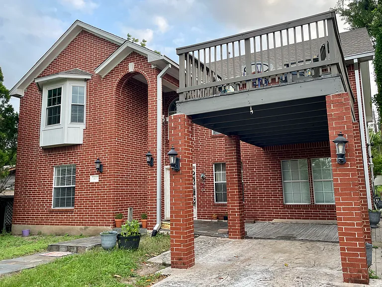 Driveway offers parking for 2 cars, plus street parking