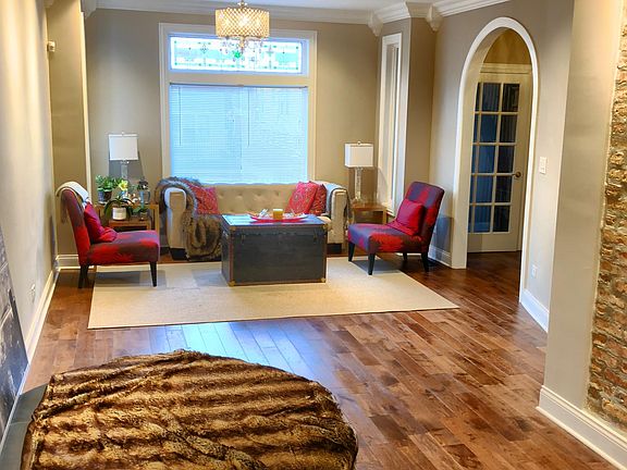 Living room and parlor area