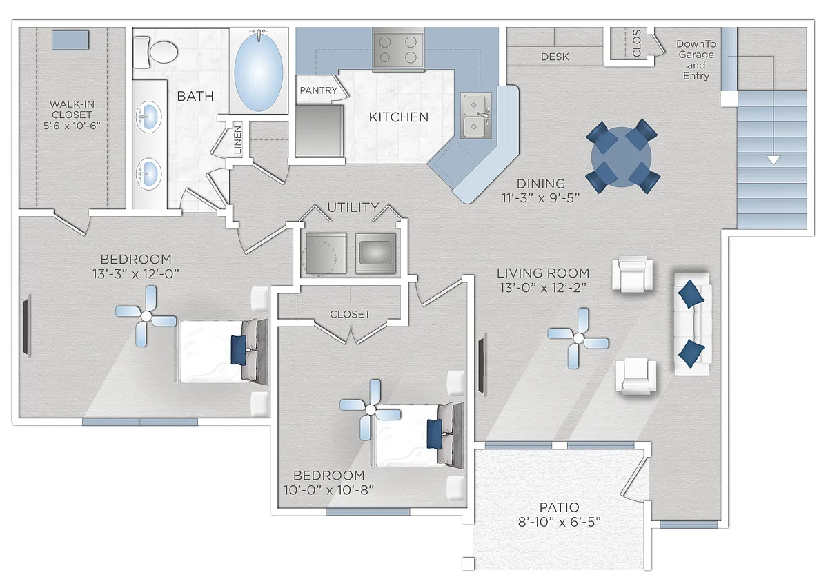 Floor plan FLAMENCO (B2)