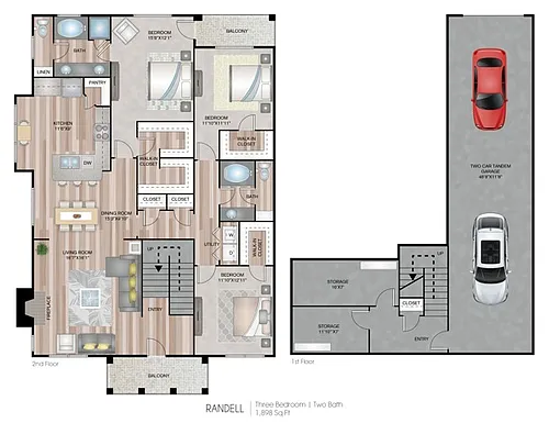 Floor plan Randell