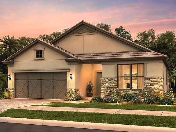 Exterior LC2B with stone