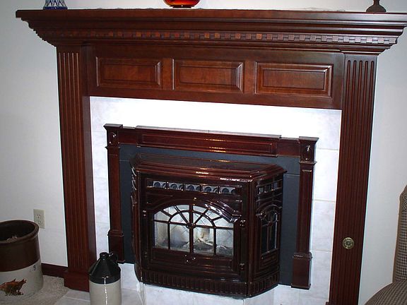 cornburning fireplace