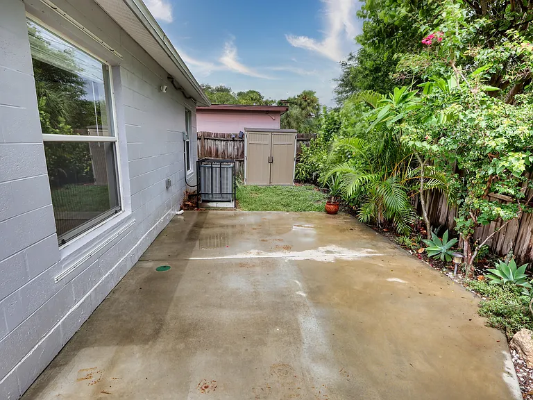 Rear Patio