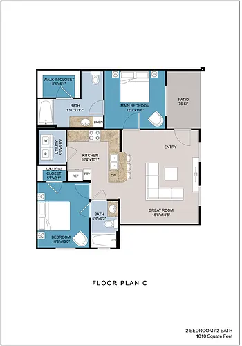 Floor plan C