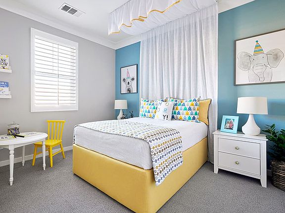 Lyra At Skyline Plan 2 Model Home Bedroom Two