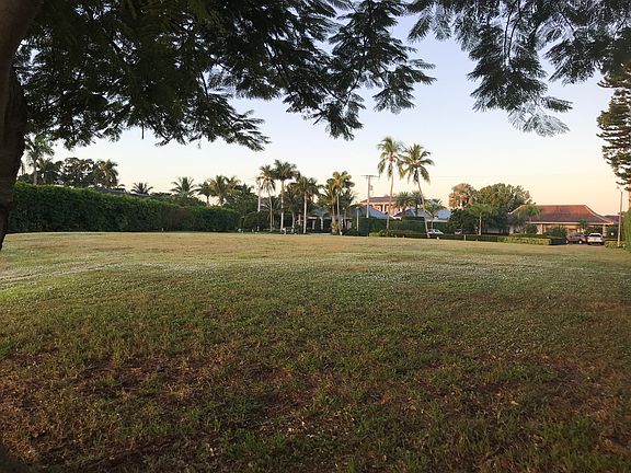 View from water to road