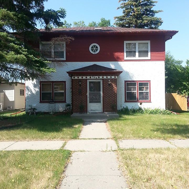 Outside front