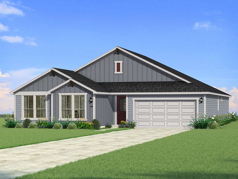 The Seville II - Farmhouse Elevation