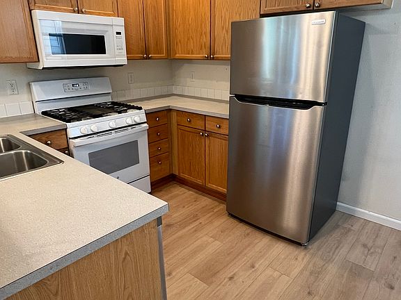 Living room looking to kitchen