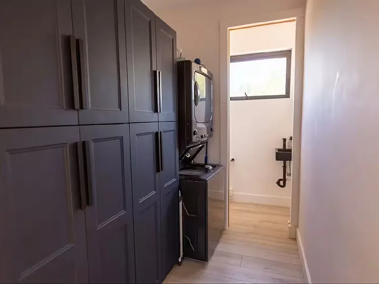 Tons of pantry storage.