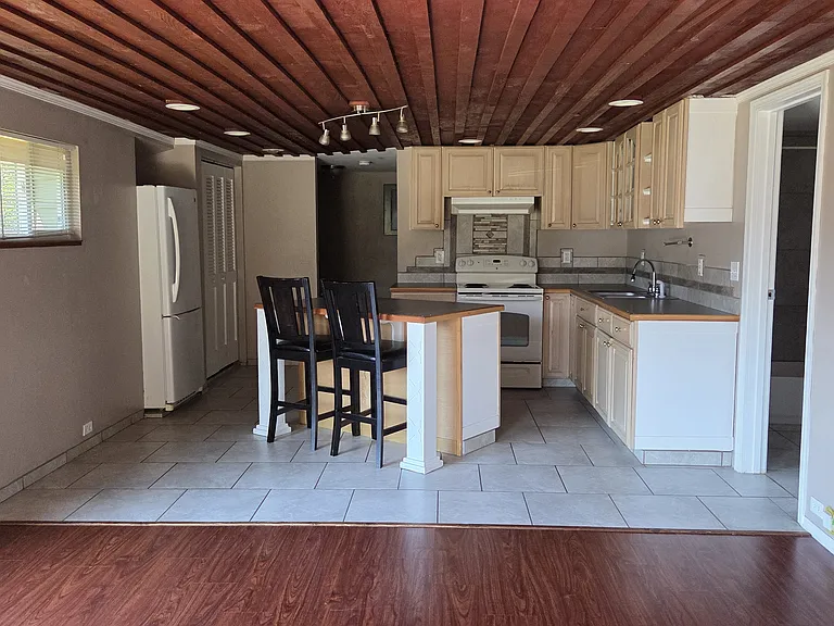 Kitchen with built in dining