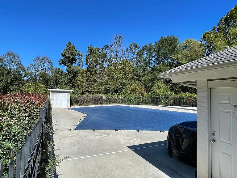 Pool area (already winterized for the season)