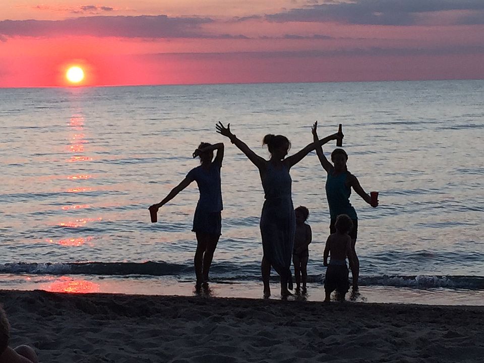 Sunset at Cherry Beach