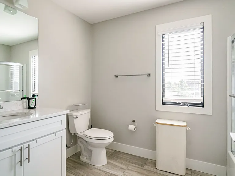 Third level hall bathroom