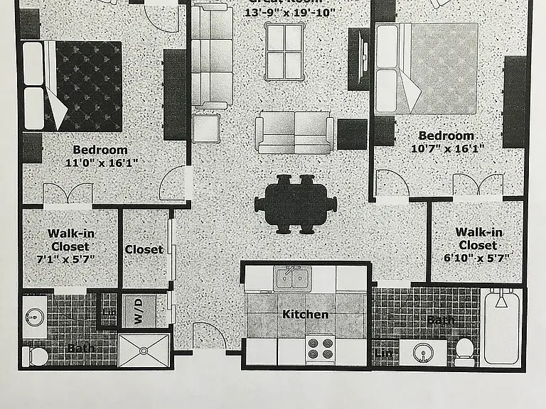 Walnut Floorplan at Sun Lake Woods in Chaska, Minnesota