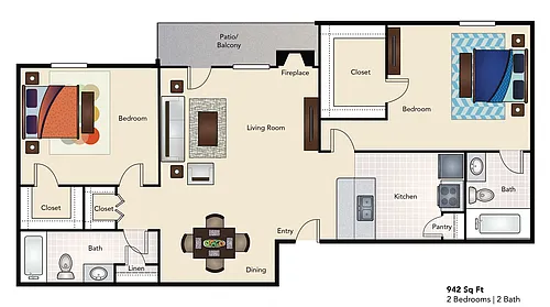 Floor plan B2