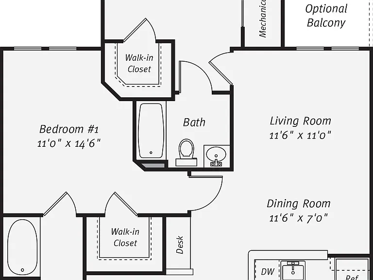 B1R floor plan Rutherford Station