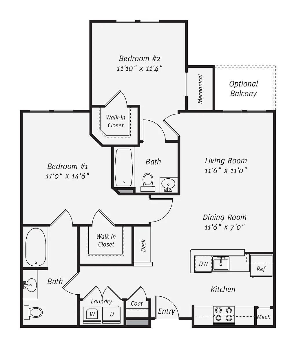 Floor plan B1R