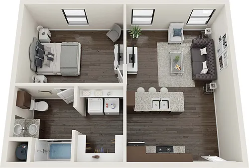 Floor plan Tranquility
