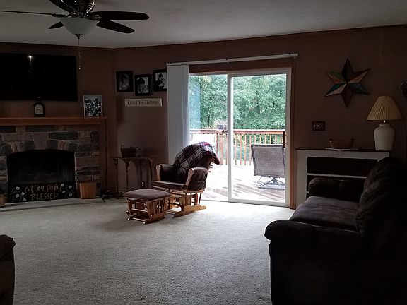 Living room/deck view