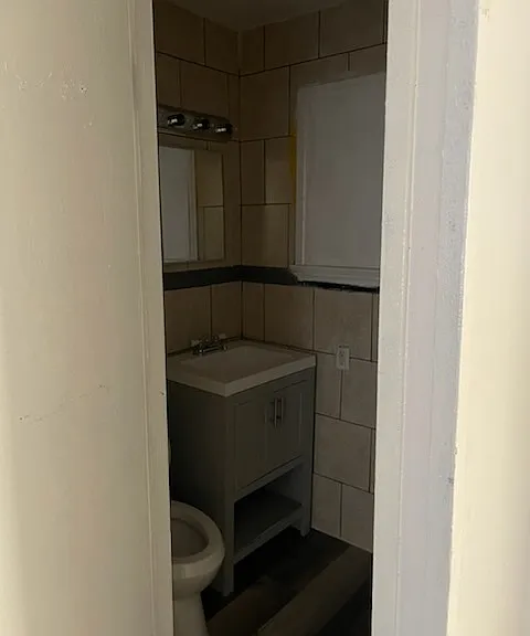 bathroom with shower