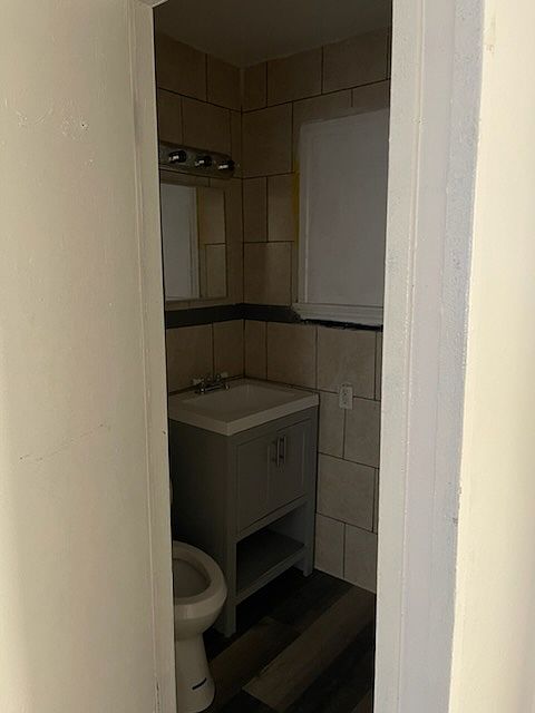bathroom with shower
