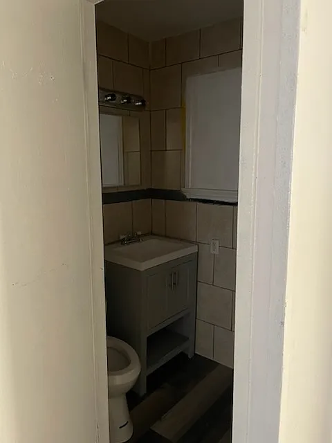 bathroom with shower