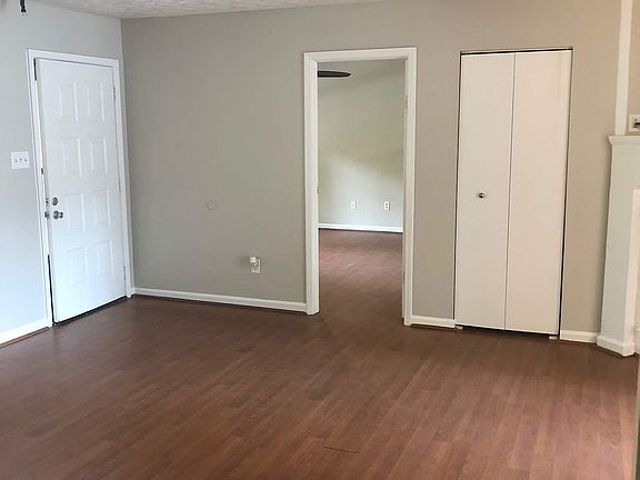 Living room into primary bedroom
