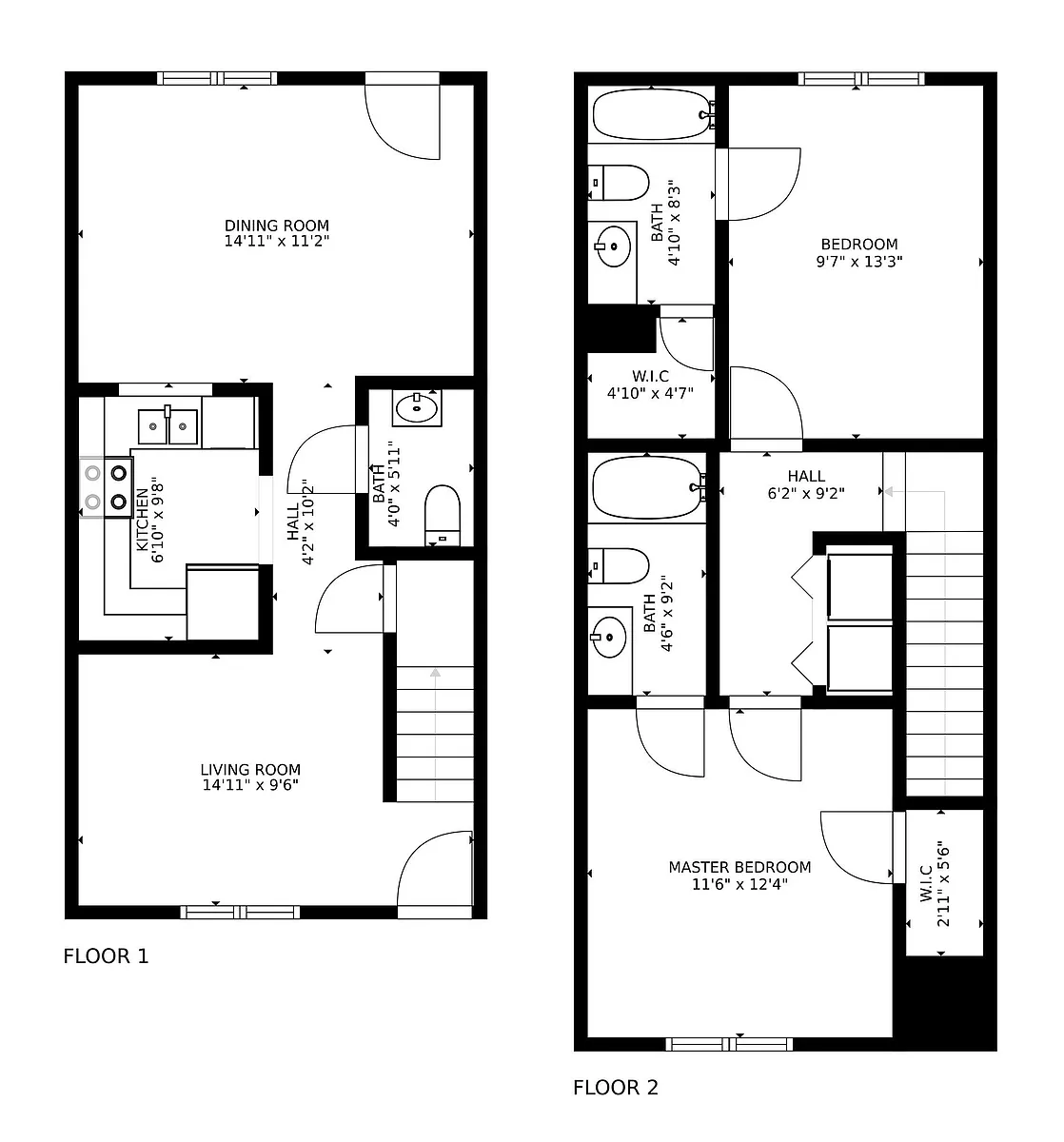 Floor plan Sunset Creek