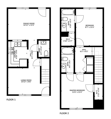 Floor plan Sunset Creek