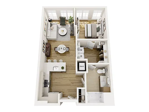 Floor plan A21